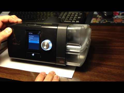 Resmed S10 CPAP/VPAP - Smart Start Instructions