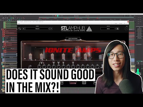 STL AMPHUB: DOES IT SOUND GOOD IN THE MIX?! Testing Amphub Tones in a Metalcore Mix & a Fusion Mix
