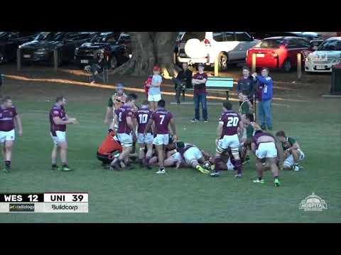 Wests v University of Queensland Round 16 Re-cap