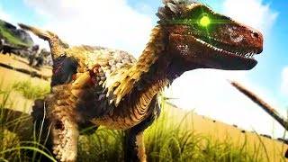 DEINONYCHUS ADDED! FEATHERED RAPTOR WITH LATCHING | Ark: Survival Evolved Modded