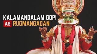 Kathakali performance by Kalamandalam Gopi