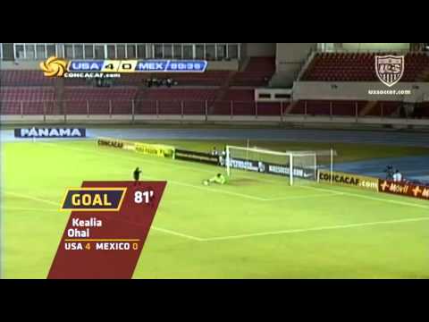 U-20 WNT vs. Mexico: Kealia Ohai Goal - March 9, 2012
