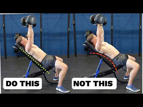 Incline dumbbell press