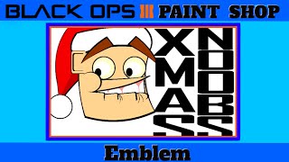 Black Ops 3 - Christmas Noobs Emblem Tutorial