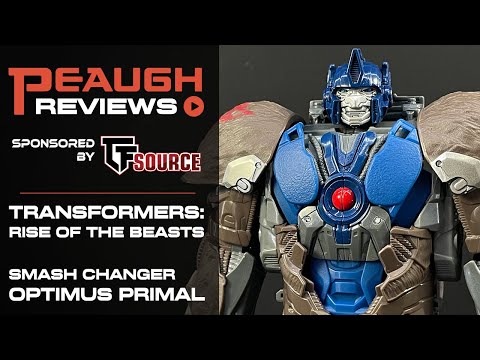 Video Review: Transformers: Rise of the Beasts - Smash Changer OPTIMUS PRIMAL