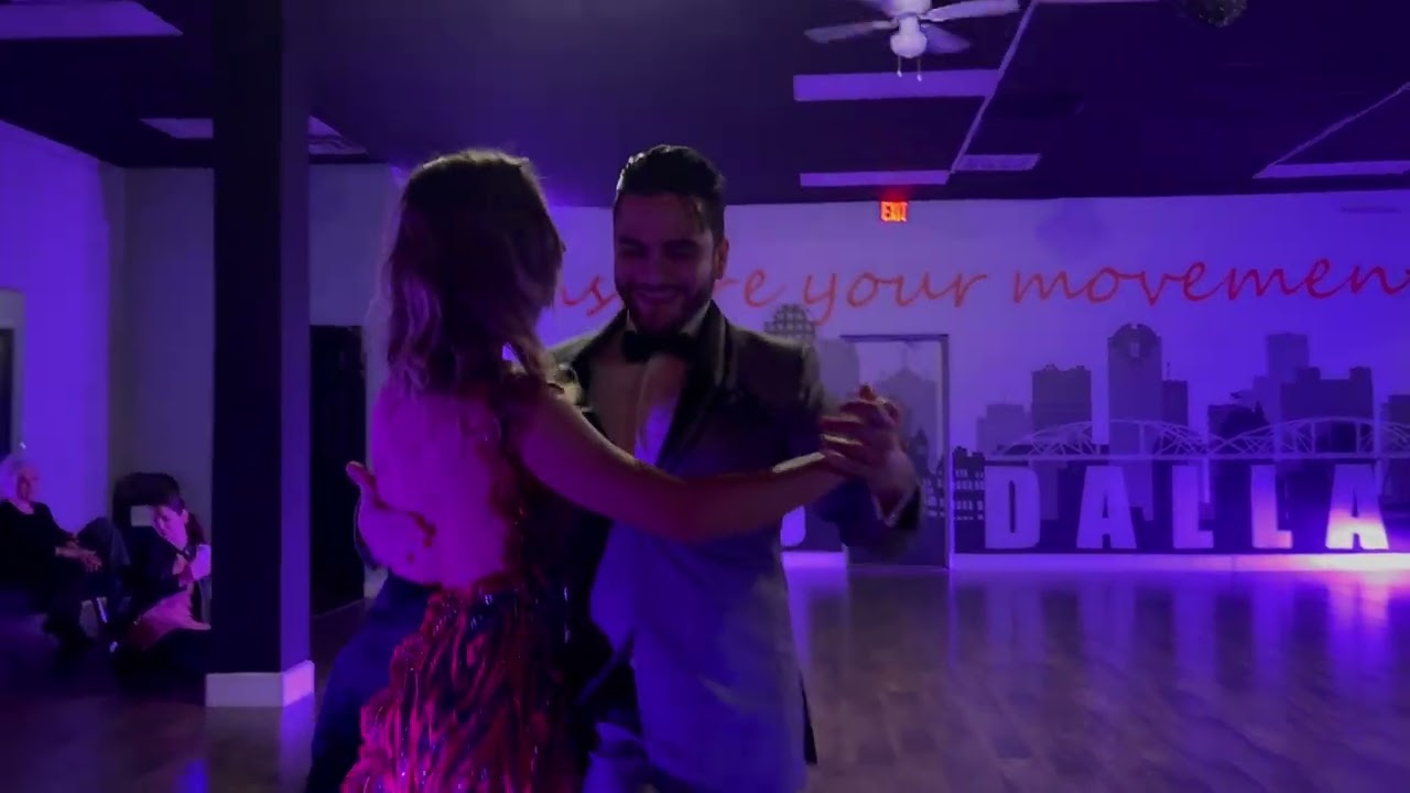 Tango performance by Martina Waldman & Alexander Rojas in Dallas, Texas January 2023 (1/2)