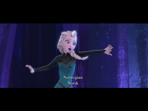 Disney's Frozen - "Let It Go" Multi-Language Full Sequence