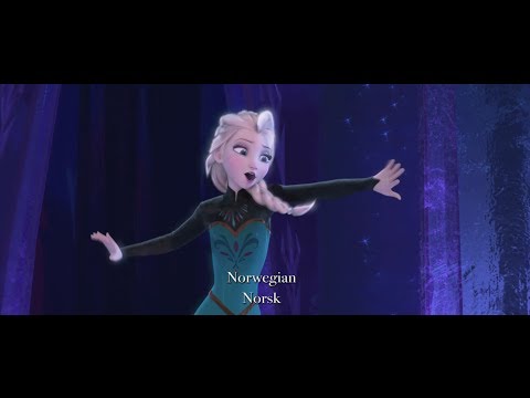 Disney&#39;s Frozen - &quot;Let It Go&quot; Multi-Language Full Sequence