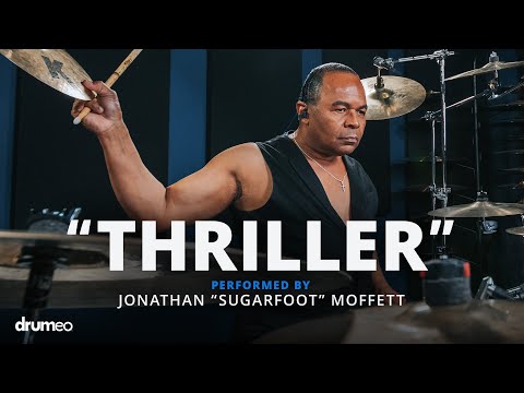 Michael Jackson's Drummer Jonathan Moffett Performs "Thriller"