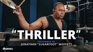 Michael Jackson&#39;s Drummer Jonathan Moffett Performs &quot;Thriller&quot;