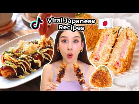 I Tried Viral Japanese Recipes 🍙🍡