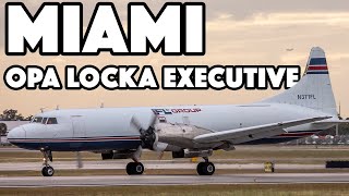 Miami's EXECUTIVE Plane Spotting: Classic + Private Aircraft at Opa Locka (OPF / KOPF)