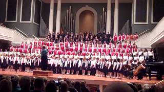 O Come, All Ye Faithful ADESTE FIDELES Dec 2013 Nashville Children&#39;s Choir Combined Choirs and Audie