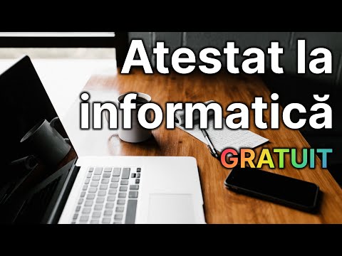 Atestat la informatică GRATUIT - Șablon și inspirație pentru atestatul tău la info