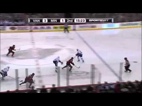 Vancouver Canucks vs Minnesota Wild Game Highlights February 9th 2012