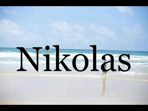 How To Pronounce Nikolas🌈🌈🌈🌈🌈🌈Pronunciation Of Nikolas