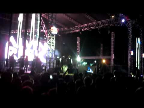 Alvin Risk @PR Skrillex concert