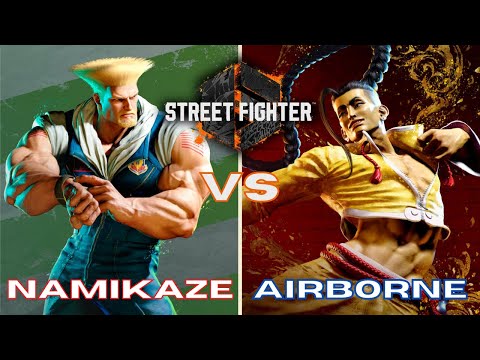 Namikaze (Guile) vs Airborne (Jamie) Ranked Match Set. (Street Fighter 6 Closed Beta)