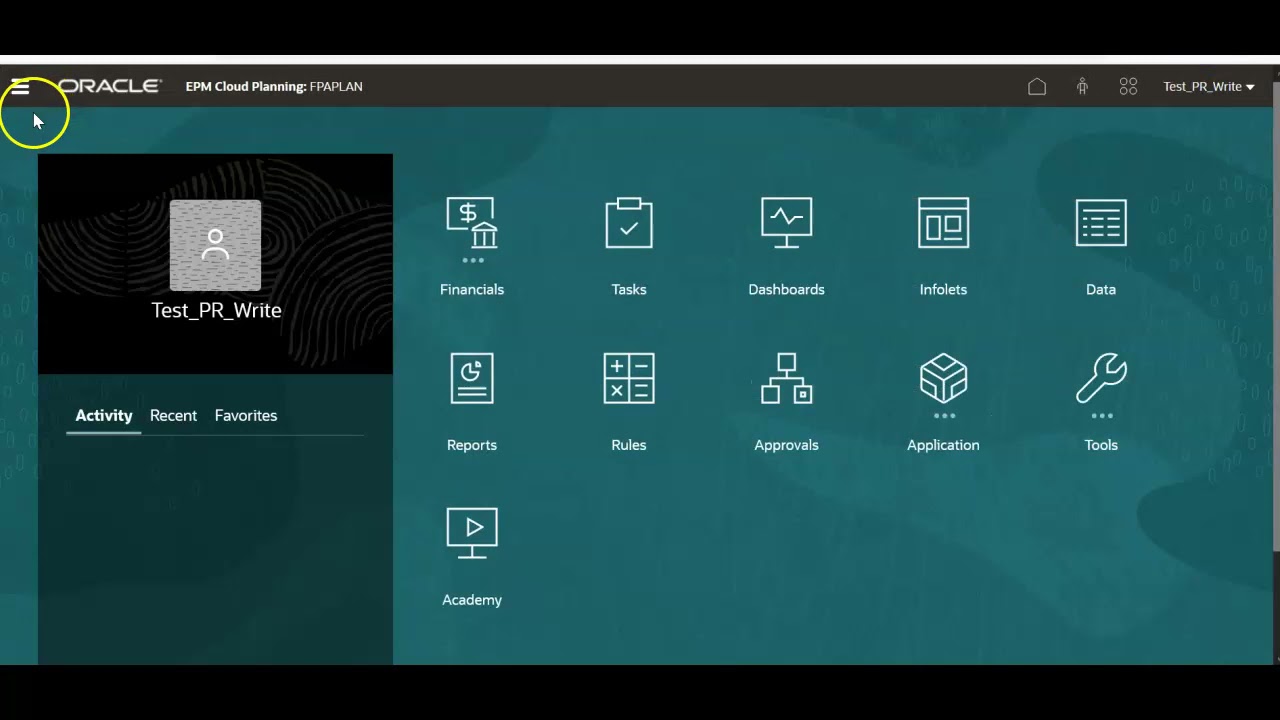 Oracle EPM Planning Cloud - EPBCS - Valid Intersections