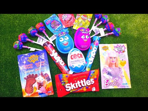 Satisfying Video | Rainbow Mixing Candy in Three Magic BathTubs with M&M's & Cutting Slime ASMR#147