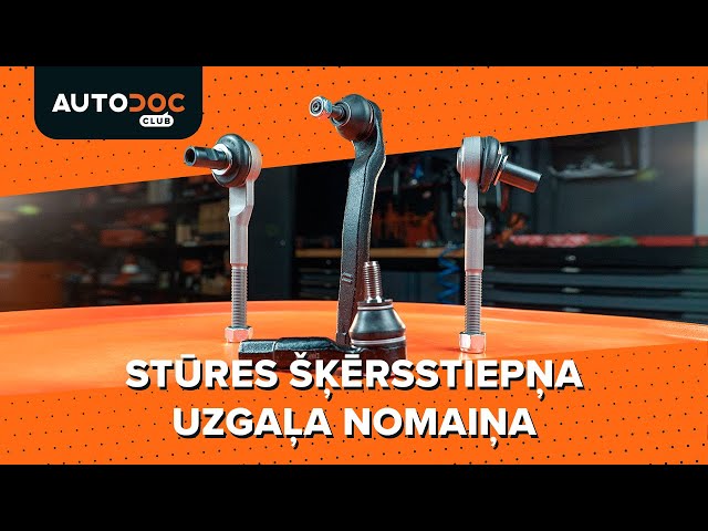 Noskatieties mūsu video pamācības par ALFA ROMEO Stūres šķērsstiepņa uzgalis problēmu novēršanu