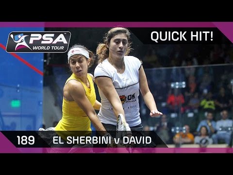 Squash: Quick Hit! Ep. 189 - El Sherbini v David - Qatar Classic 2015