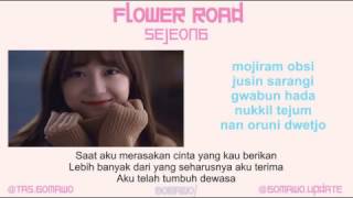 SEJEONG - FLOWER ROAD [MV & EASY LYRIC ROM+INDO]