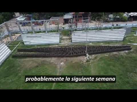 Polideportivo Nanawa obra Gobernación de Presidente Hayes.