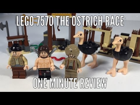 LEGO MINUTE REVIEW 7570 The Ostrich Race Disney Prince of Persia