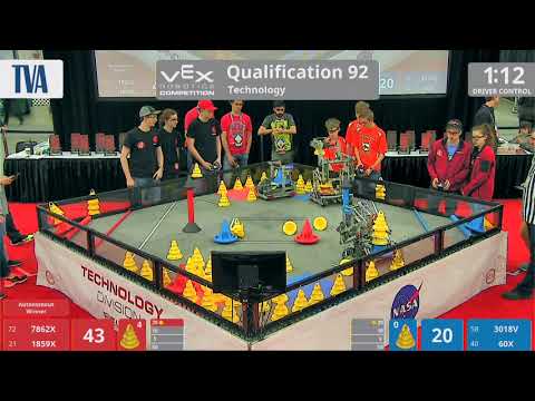 2018 VRC Tech Q92 - 7862X 1859X vs 3018V 60X - 55 to 60