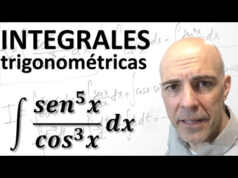 CÓMO RESOLVER INTEGRALES TRIGONOMÉTRICAS. Integral sen^5x/cos^3x