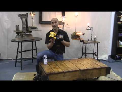 Use your coaster on this Steampunk coffee table!