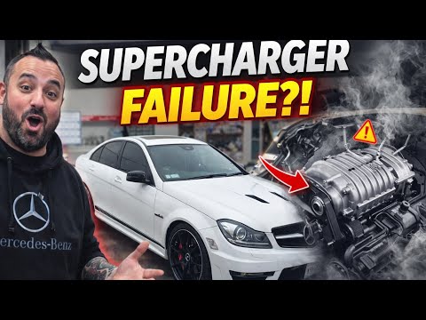 Supercharger FAILURE ?! Rare C63 AMG Edition 507 Tear Down
