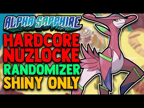 POKEMON ALPHA SAPPHIRE HARDCORE NUZLOCKE - RANDOMIZER SHINY ONLY