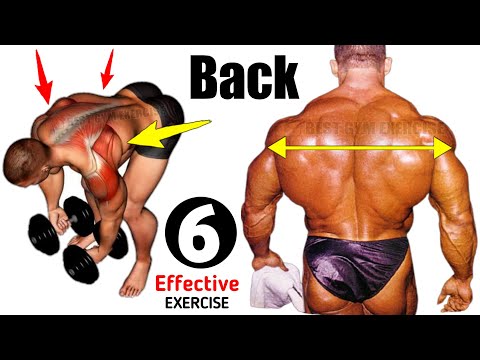 Top 2 Upper Back Middle Back And Lower Back Workout - Back Workout