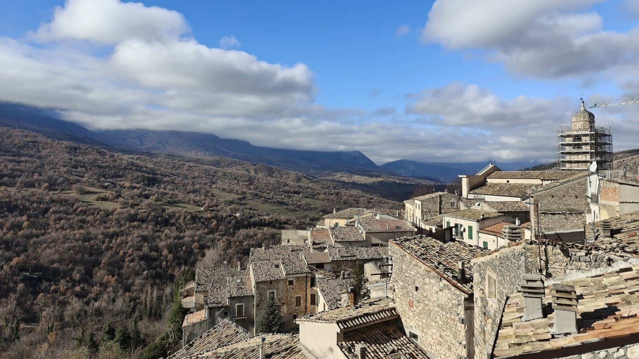 Live webcam view of Caramanico Terme Historic Center Panorama
