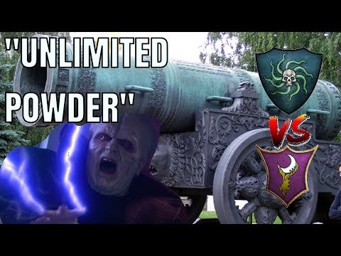 Vampire Coast vs Dark Elves | UNLIMITED POWDER - Total War Warhammer 2