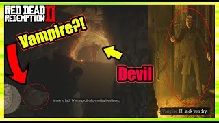 RDR2 - What happens if you take the Vampire to the Devil?!