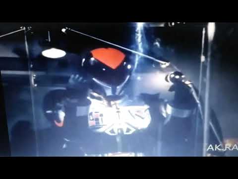 Choudenshi Bioman Shota Yamamori Henshin Into Magne Warrior And His Own Ranger Pose