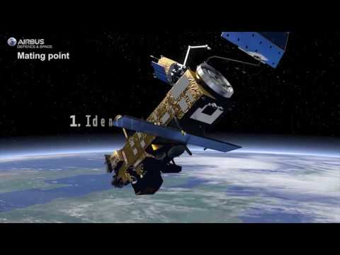 ESA's active debris removal mission: e.Deorbit (with annotations)