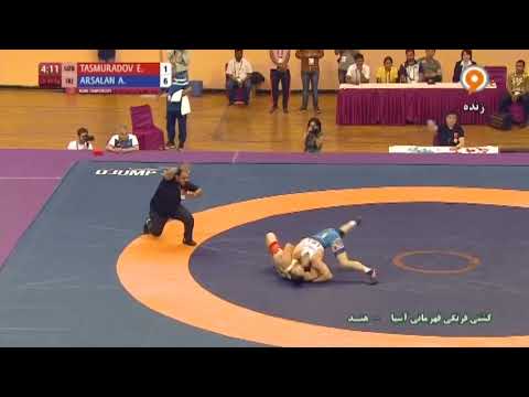 علی ارسلان و فن نابود کننده #wrestling