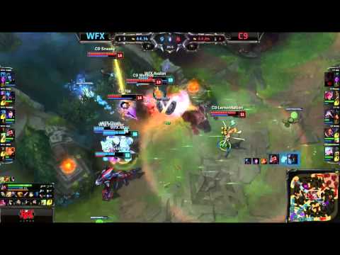 NA LCS Spring 2015 W4D2: WinterFox vs Cloud 9 Highlights
