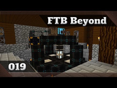 Minecraft 1.10.2 FTB Beyond Ep19 - Void Ore Miner (Environmental Tech)