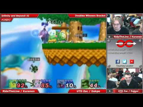 IaBXI PM 2v2 - UTD Zac & Dakpo vs RideTheLine & Kuranen - Winners Bracket