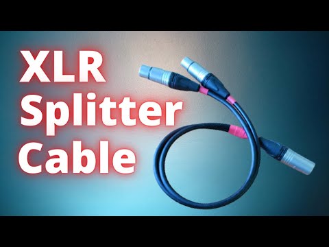 How to Make XLR Splitter Cable | 3 Pin Dual XLR Female to Male XLR