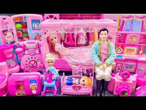 12 Minutes Satisfying with Unboxing Barbie Dream House Collection Review Toys｜ASMR