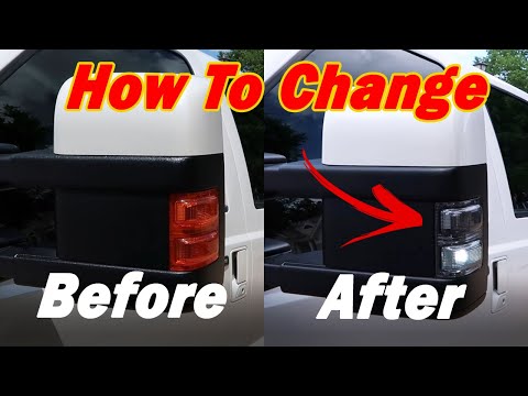 How to Install Mirror Lights on 08-16 F-250 / 350