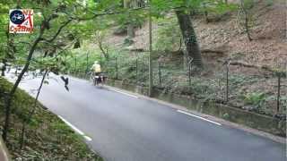 preview picture of video 'Cycling up and down hills in the Netherlands'