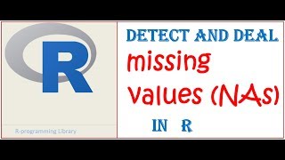 Missing values in R || Replacing missing values (NAs) with mean in data frame