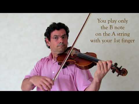 Volume 1 lesson 031 / 133 - Mixansi (2nd violin) - Learning Violin with the french method